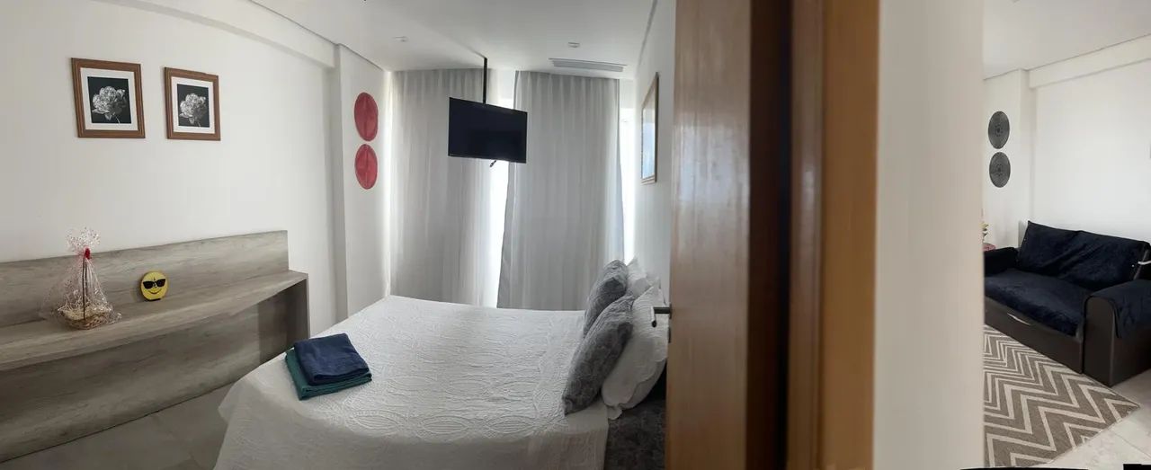 Maravilha de Flat vista Mar todo mobiliado com condomínio barato. - Foto 2