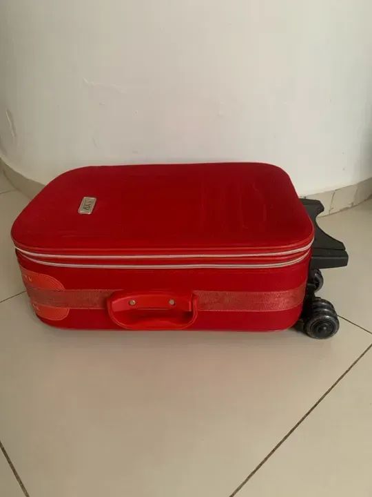 (SÃO CARLOS SP) Mala semi-rígida 37x20x57 - Foto 5