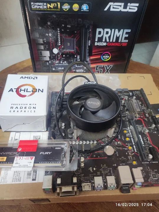 Placa Mãe ASUS PRIME B450M-GAMING/BR - Suporta AMD Ryzen 3000 - Foto 4