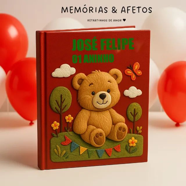 Albúm festa infantil  15x21  tema safari - Foto 3