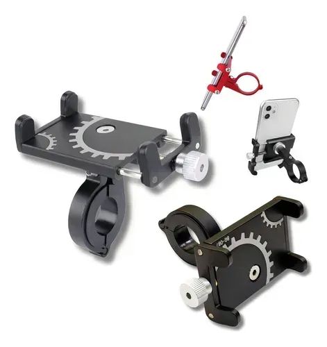 Suporte Celular De Ferro Para Moto E Bicicleta