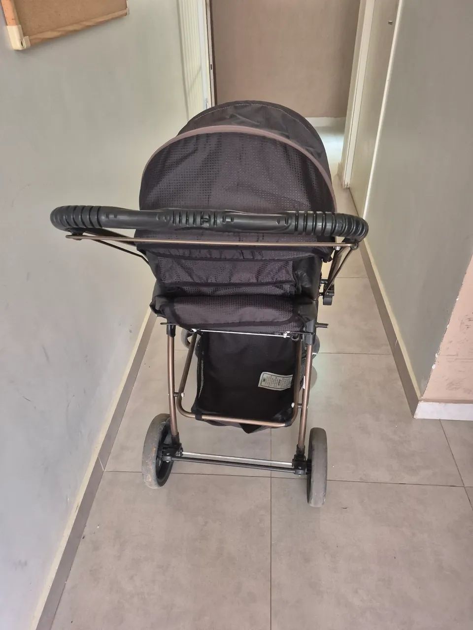 Carrinho de bebê galzerano com bebê conforto - Foto 5