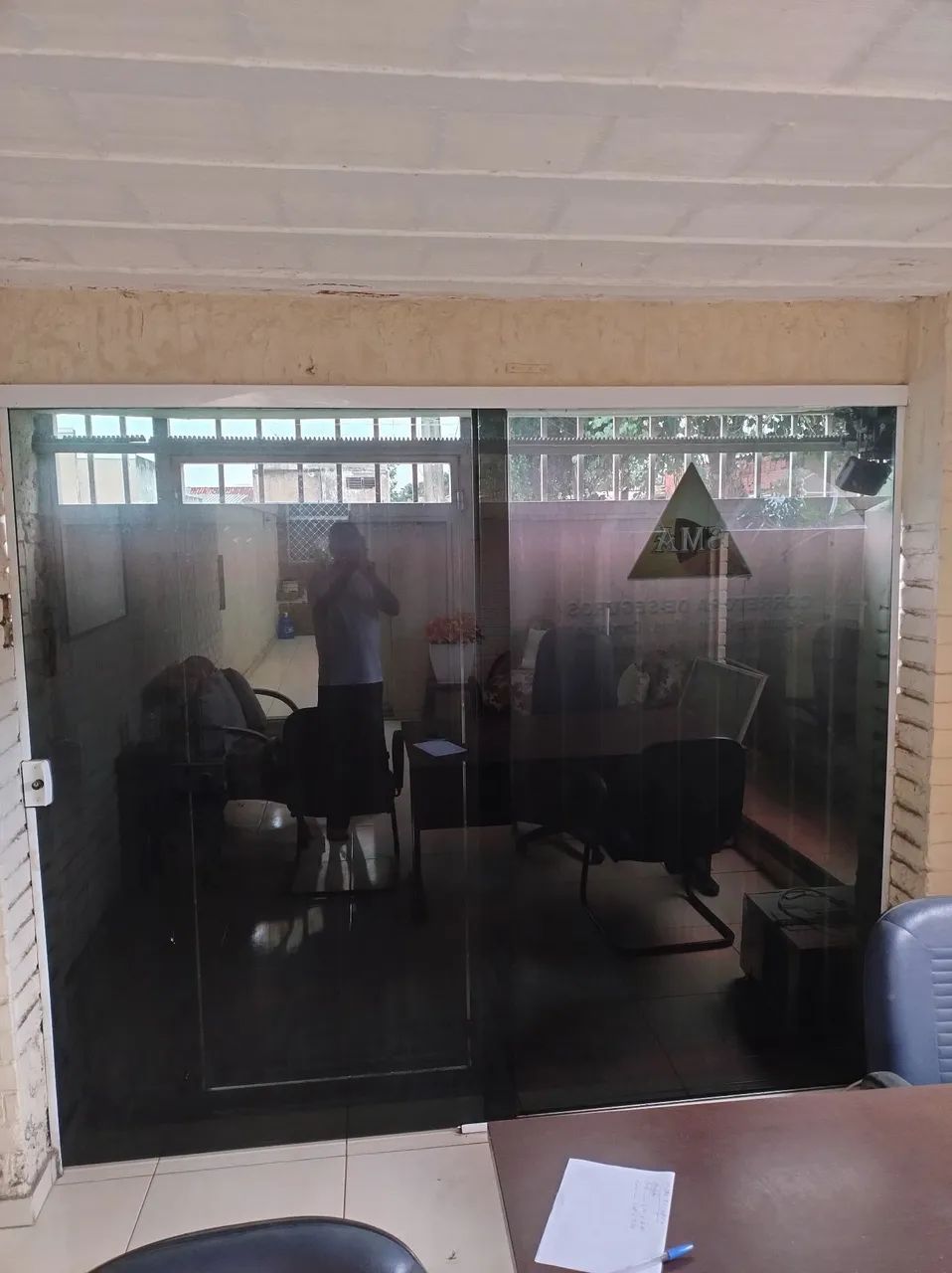 Porta Blindex 