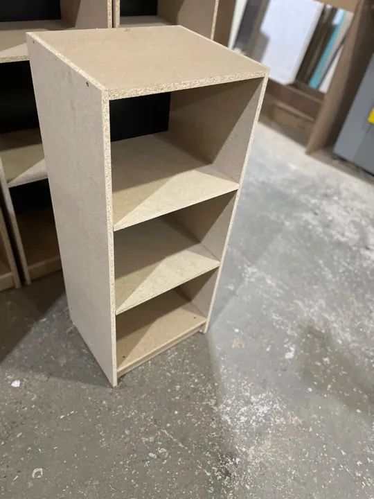 Estante de Madeira para Organização em mdp natural 