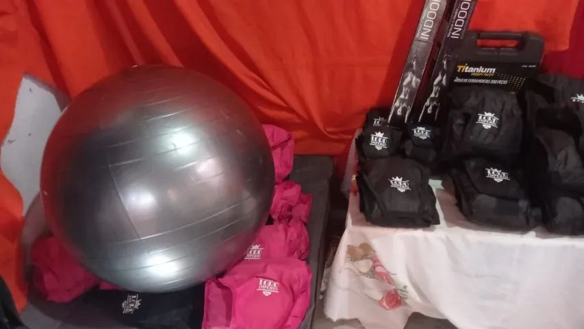 Bola pilates yoga Fitness 65 cm ginástica - Foto 2