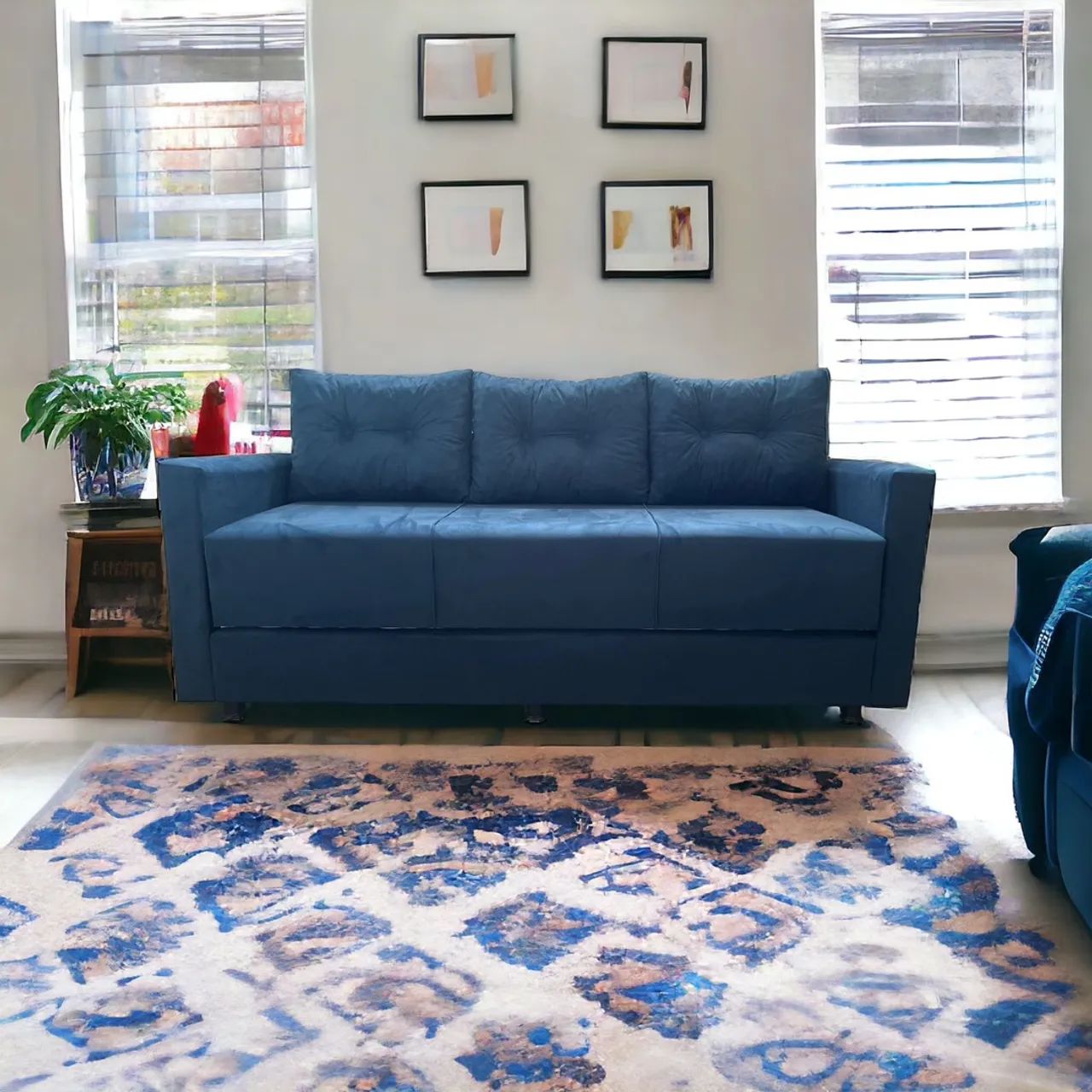 Sofá cama muito prático em várias cores  - Foto 5