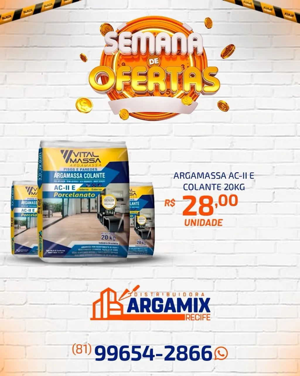 Argamassa AC3 Colante - Foto 2