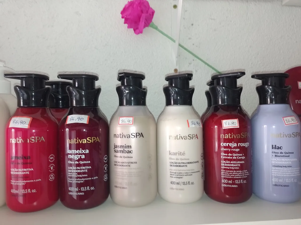 Loções Nativa SPA - Diversos Tipos - Novas