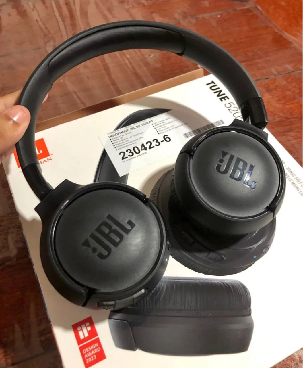 Fone de ouvido Bluetooth TuneJBL
