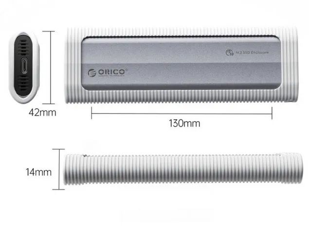 Case para Sssd M.2 Padrão Sata/Ngff 5Gbps - Foto 5