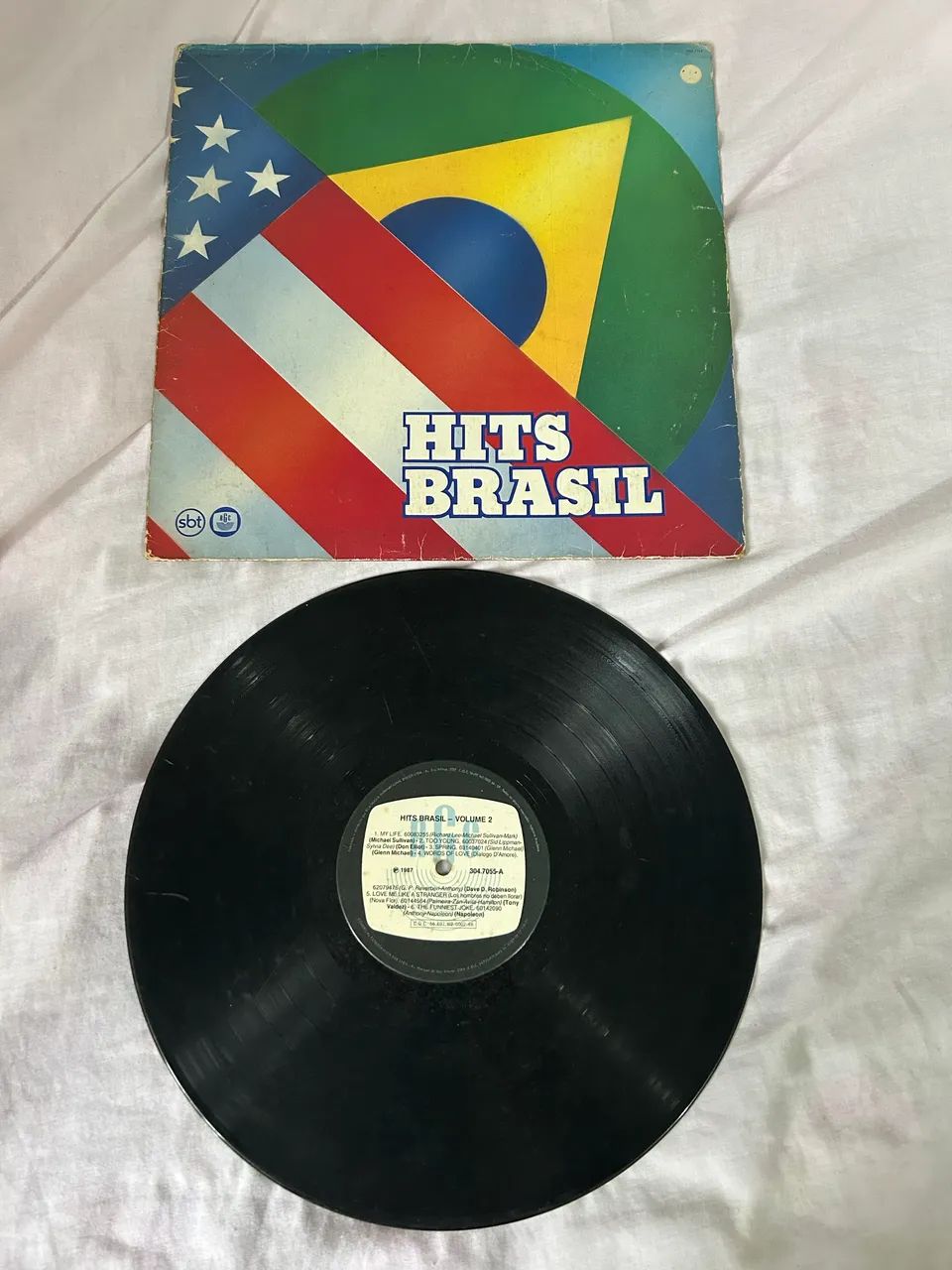 Disco de vinil Hits Brasil 1987 - Foto 2
