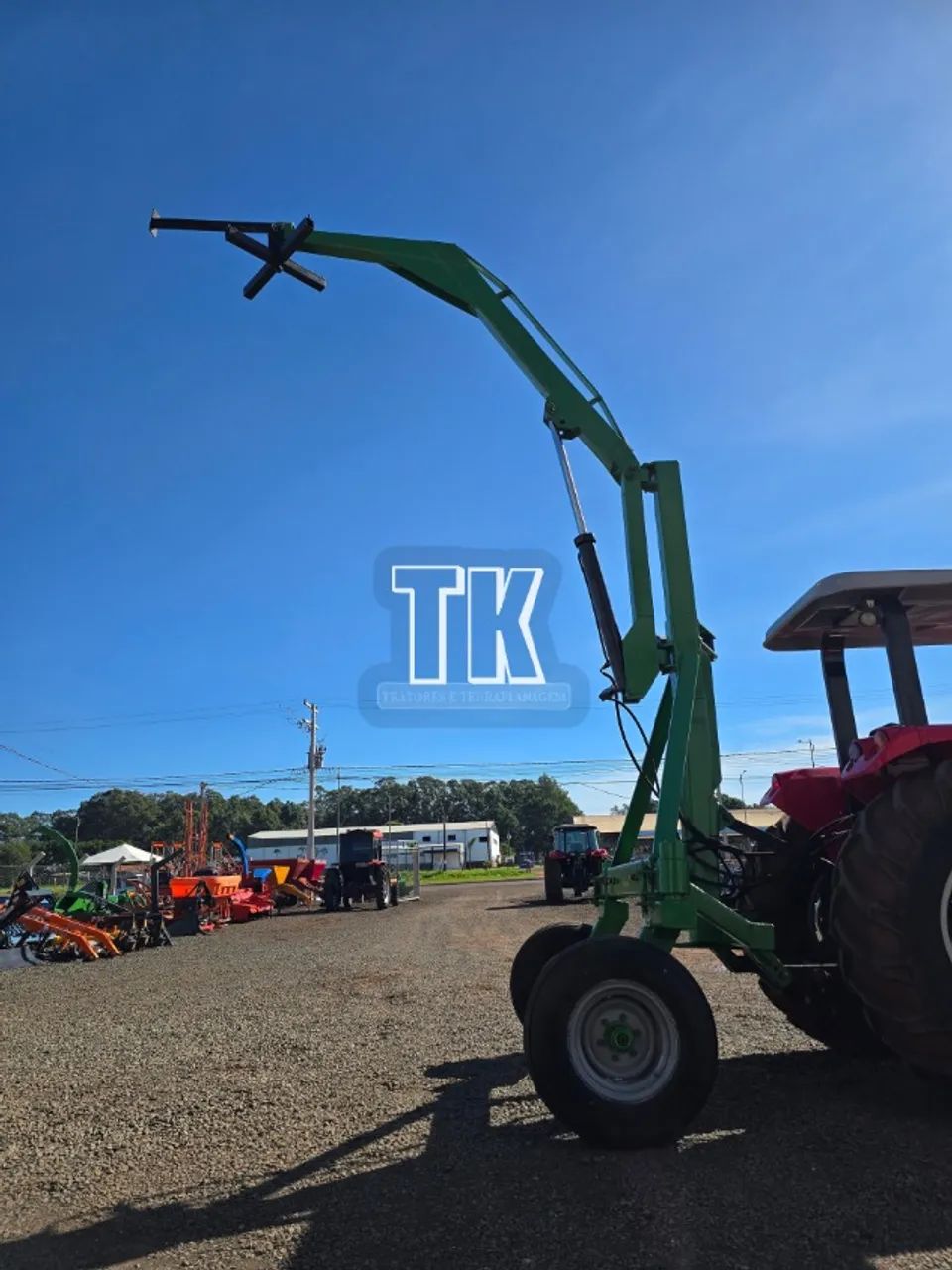 GUINCHO BIG BAG RODA LOUCA 1.200 KG MARCA MATÃO - Tk Tratores Nova Andradina-MS - Foto 4