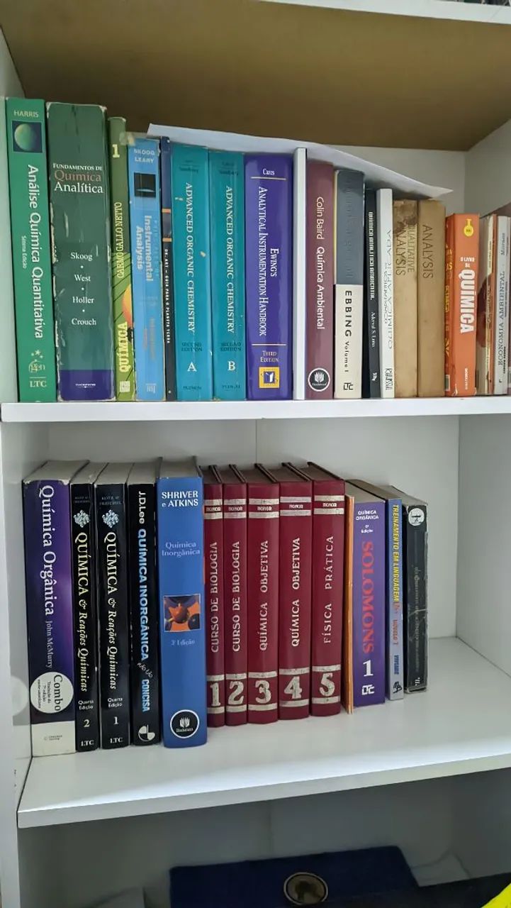 Livros de Química 