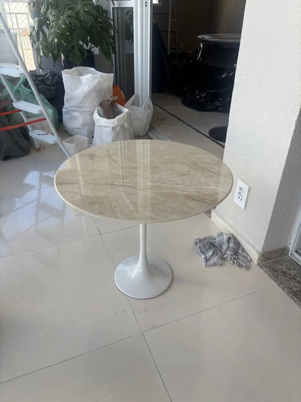 Mesa jantar 1,60X0,90 mármore taj mahal  - Foto 5