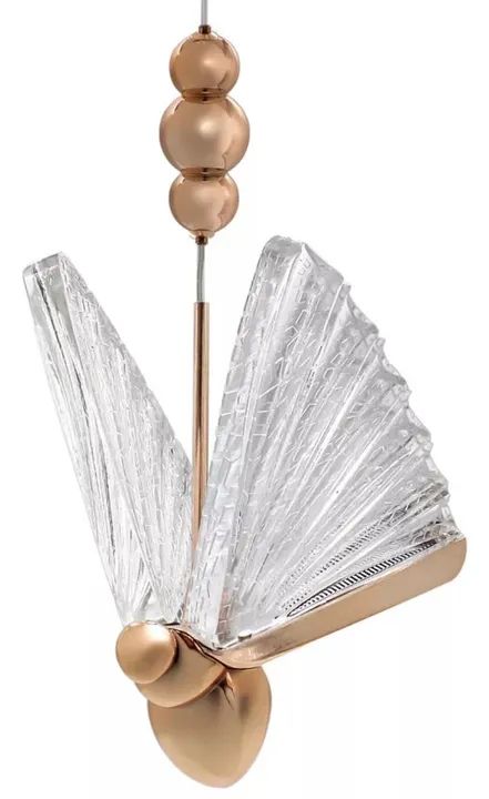 Lustre Moderno com Design de Borboleta