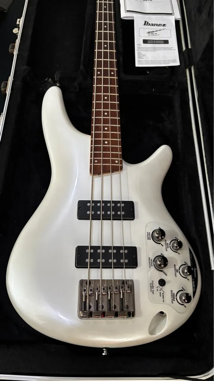 Baixo Ibanez SR Series Branco
