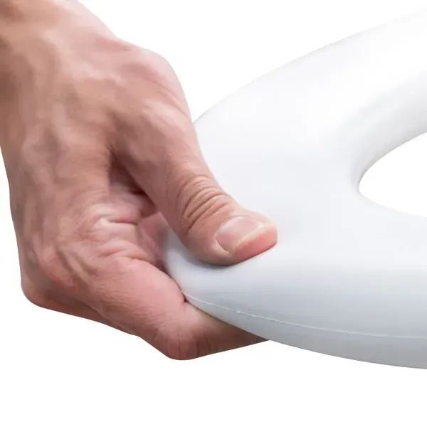 Assento Almofadado para Cadeira de Banho Branco Astra TCB/K - Foto 5