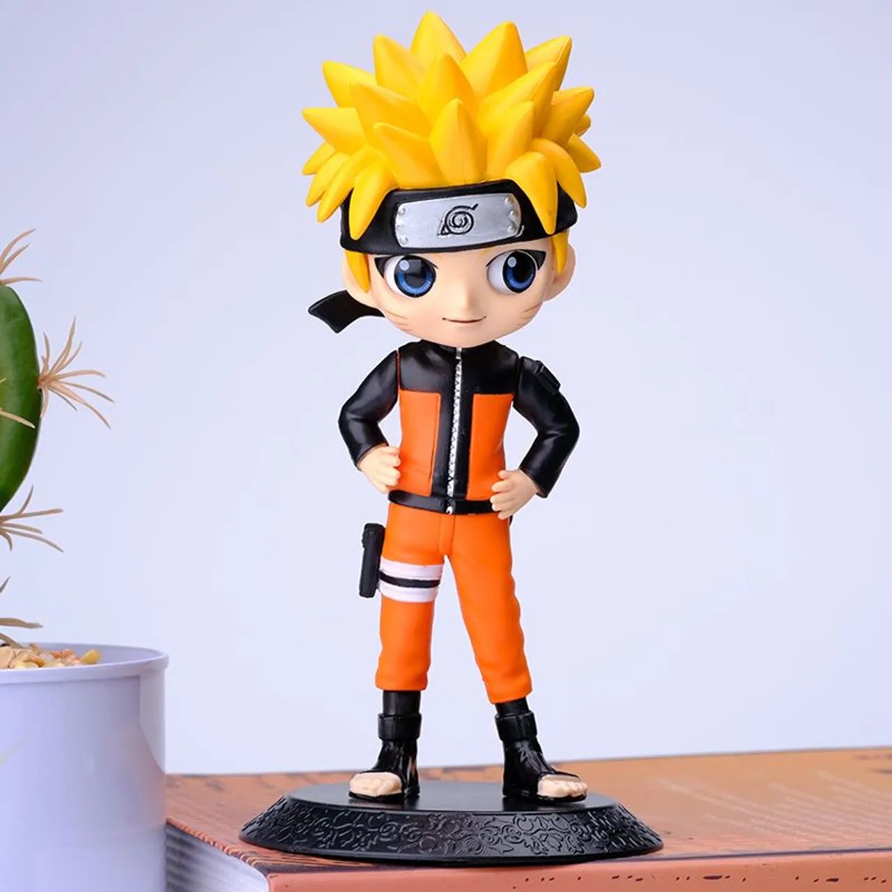 Naruto Uzumaki Figurinha Anime - Foto 3