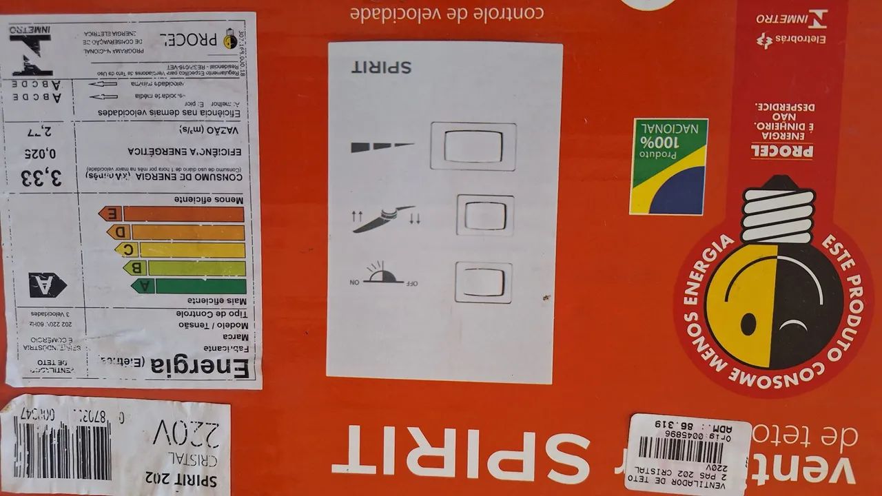 Ventilador de teto 64312006768385121