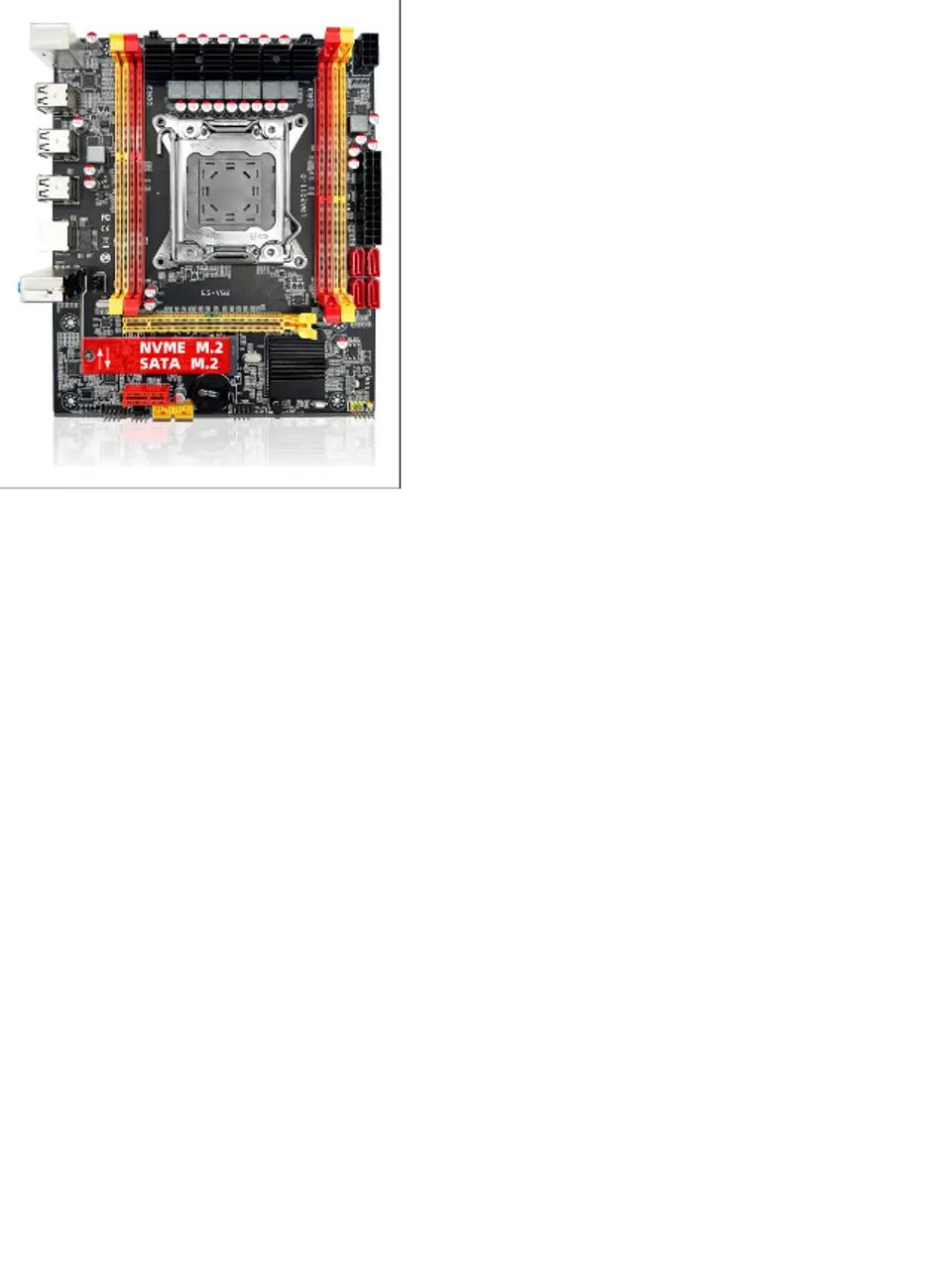 Placa mãe nova x79 xeon 2689 +16GB cooler Peças de Hardware