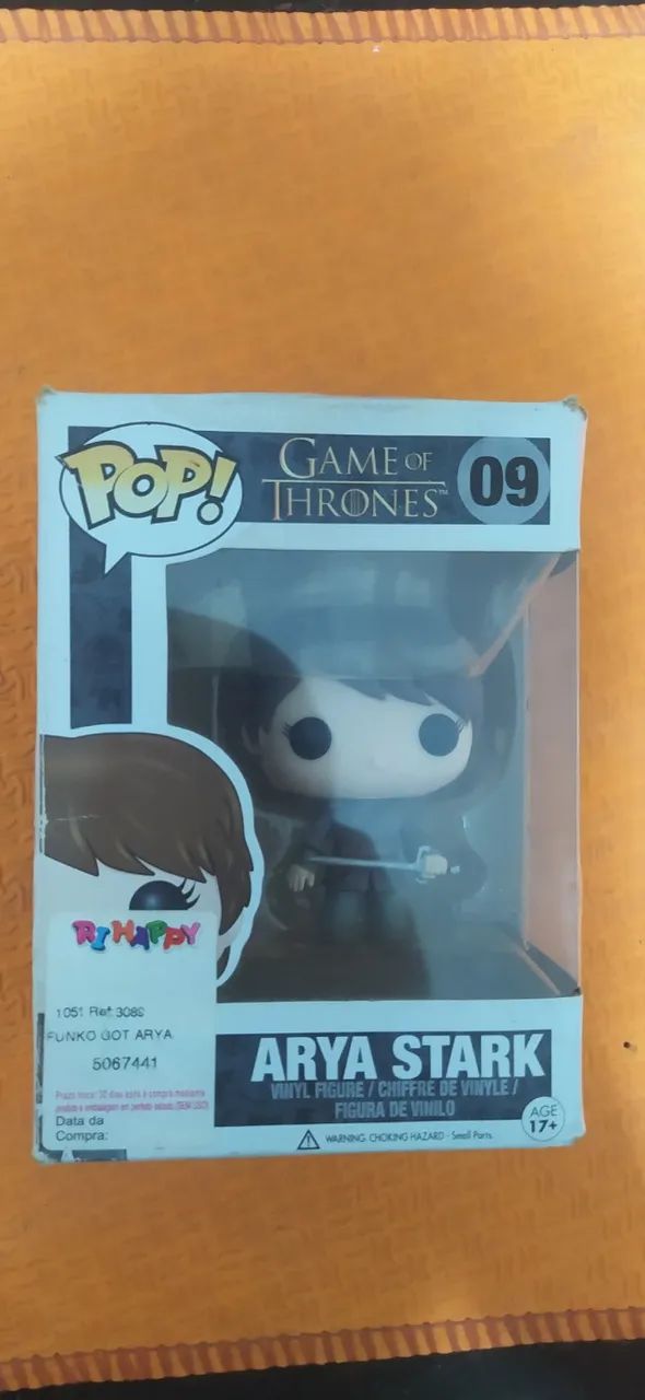 Funko Pop Arya Stark: Game of Thrones #09 - Funko Original - Foto 2