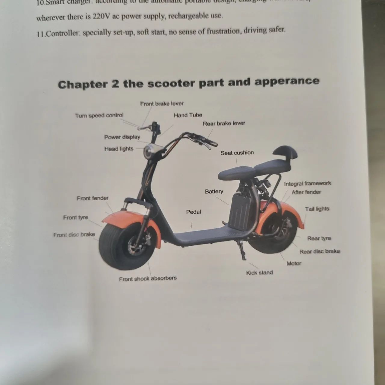 Scooter Elétrica shansu tx1 - zero km - ac troca - Foto 12