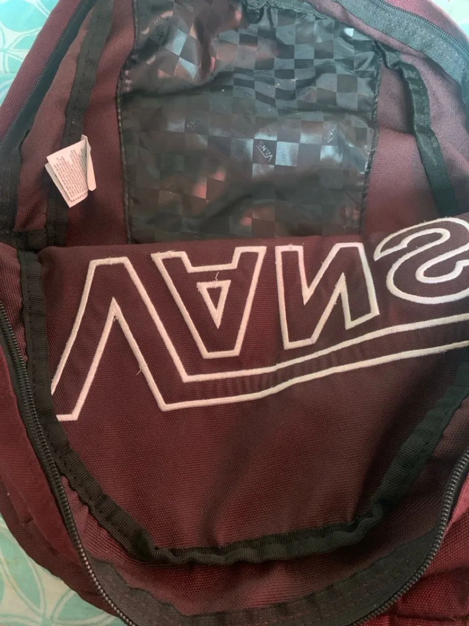 Mochila Vans vinho - Foto 2