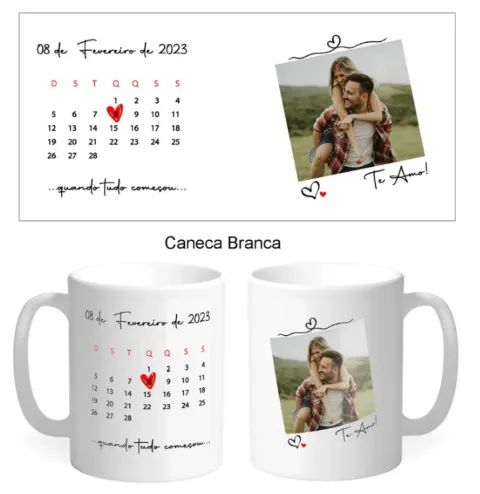 canecas personalizadas para dia dos namorados  - Foto 2