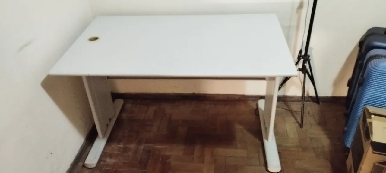Escrivaninha Branca escritório - Ideal para Home Office