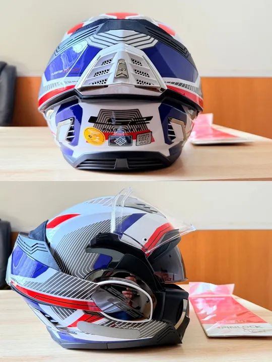 Capacete LS2 Valiant Pinlock usado 3x tamanho 60 - Foto 2