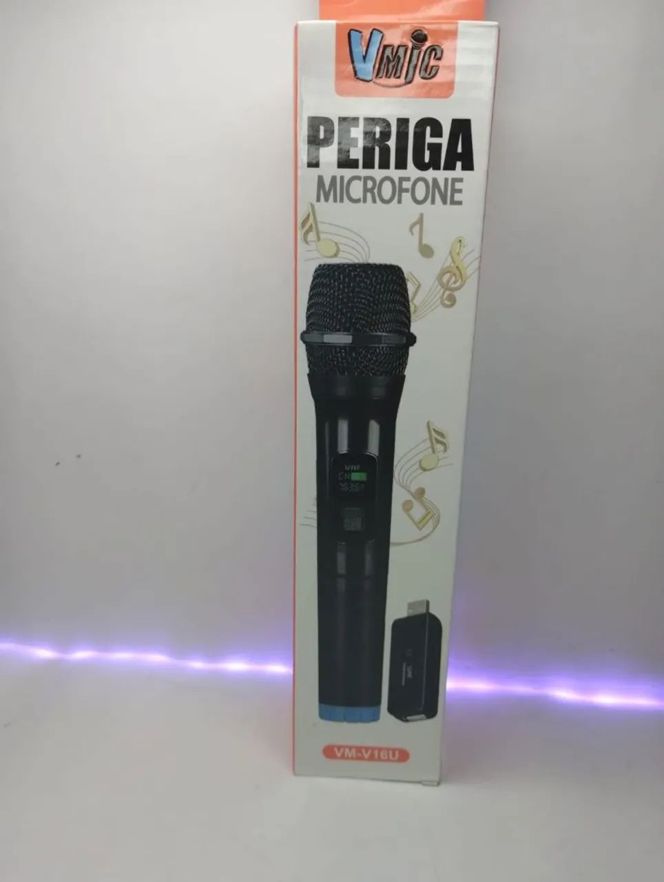 Microfone Sem Fio Periga VM-V16U