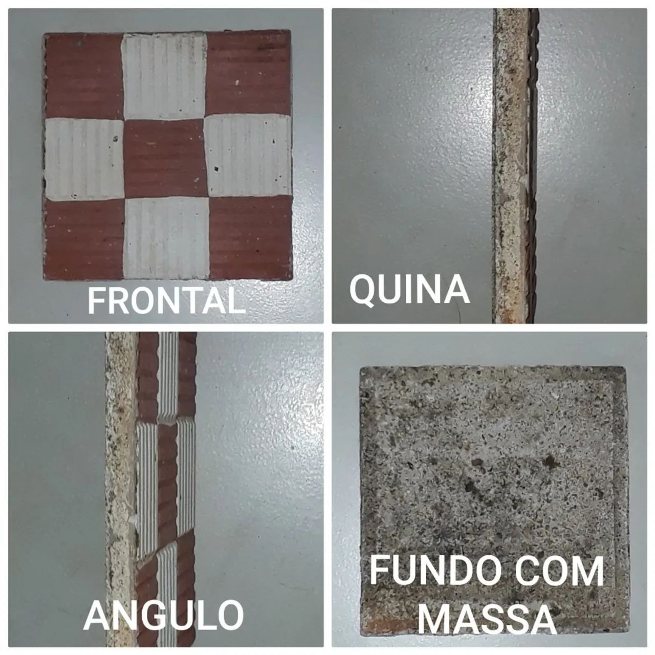 70 M2 (1800 PÇS) LADRILHO HIDRÁULICO PARA PISO USADO ANTIGO COM MAIS DE 80 ANOS 20 X 20  - Foto 6