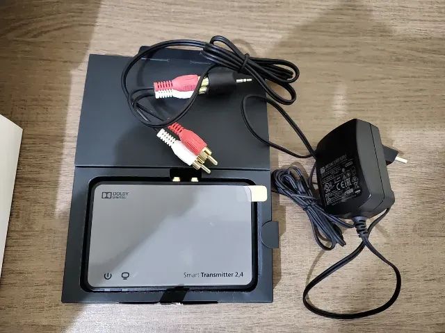 Adaptador Tv Connex 2,4ghz Aparelhos Auditivos Cinza