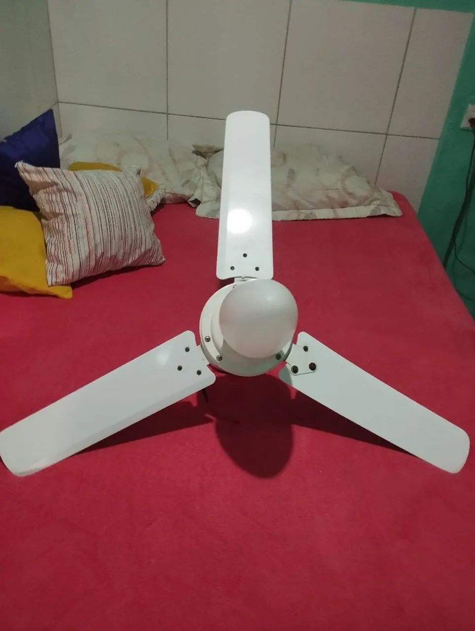 Ventilador de teto branco - Foto 2