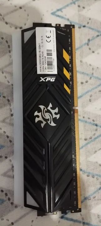 Memória DDR4 3200MHZ 2x8 (16GB) XPG Spectrix D41 RGB  - Foto 4