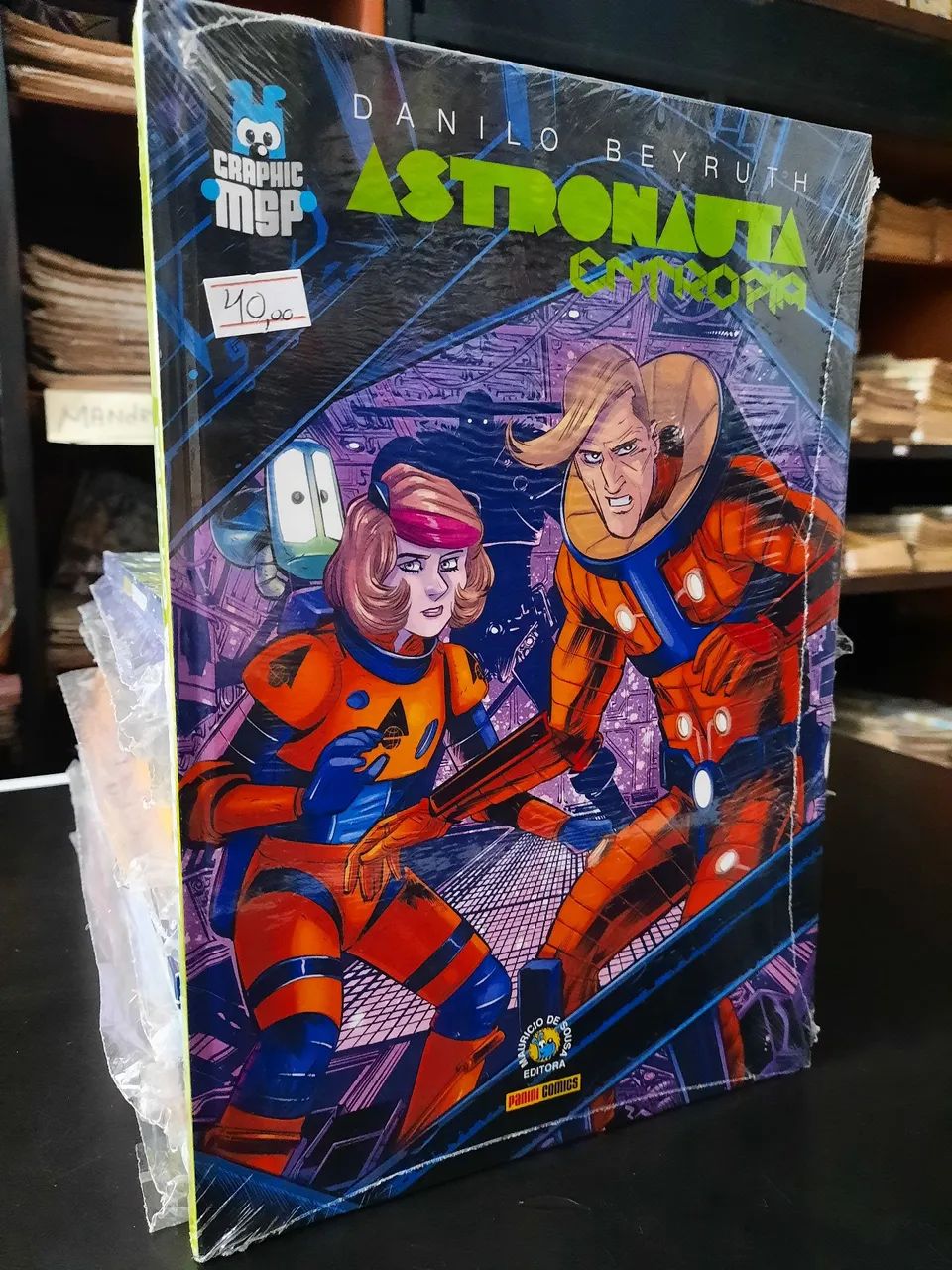 ASTRONAUTA ENTROPIA editora panini comics graphic msp(Maurício de Sousa) - Foto 2