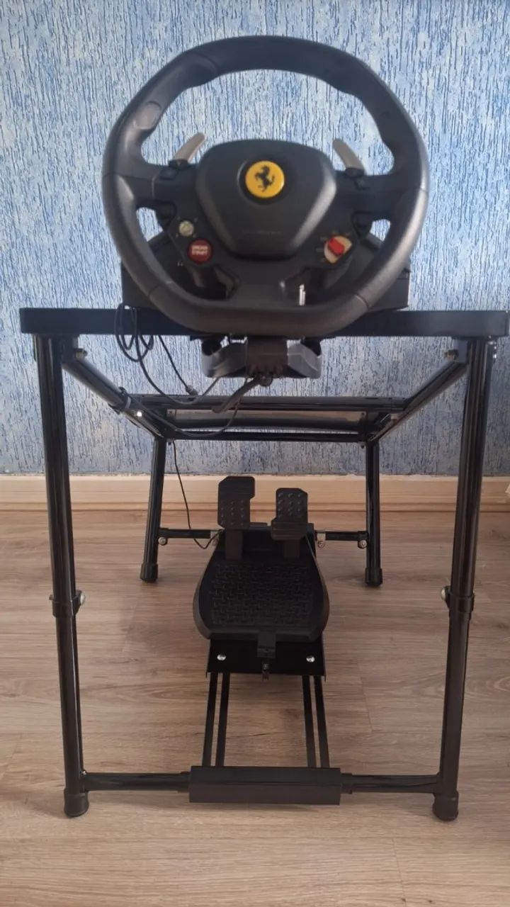 Volante Thrustmaster T80 Ferrari 488 Gtb e Suporte Cockpit Aguia - Foto 5