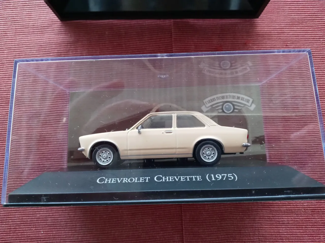 Miniatura Escassa Chevette 1975 da Coleçao Carros Inesquecíveis do Brasil