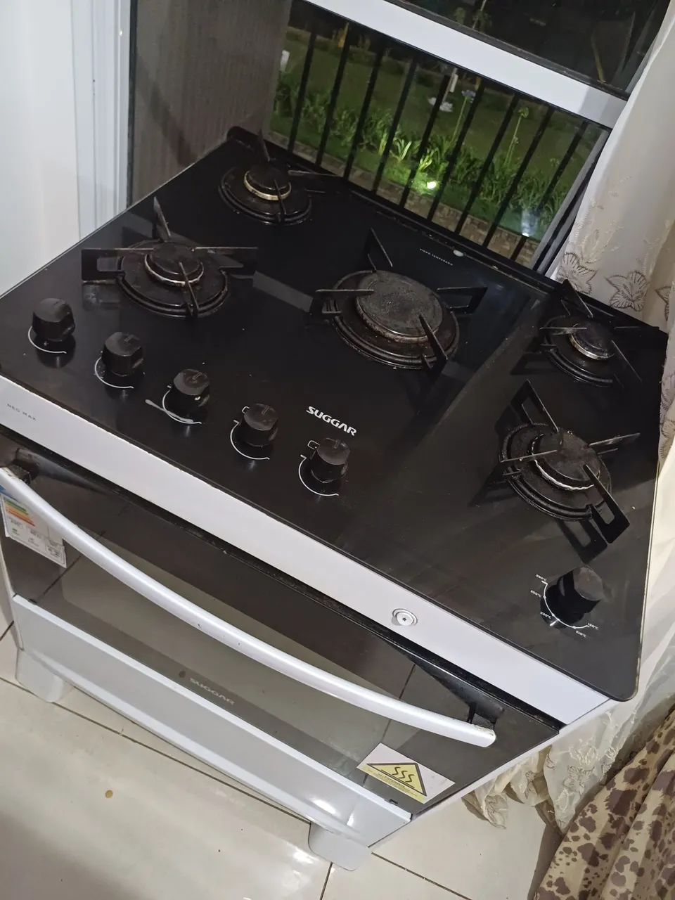 Fogão 5 bocas