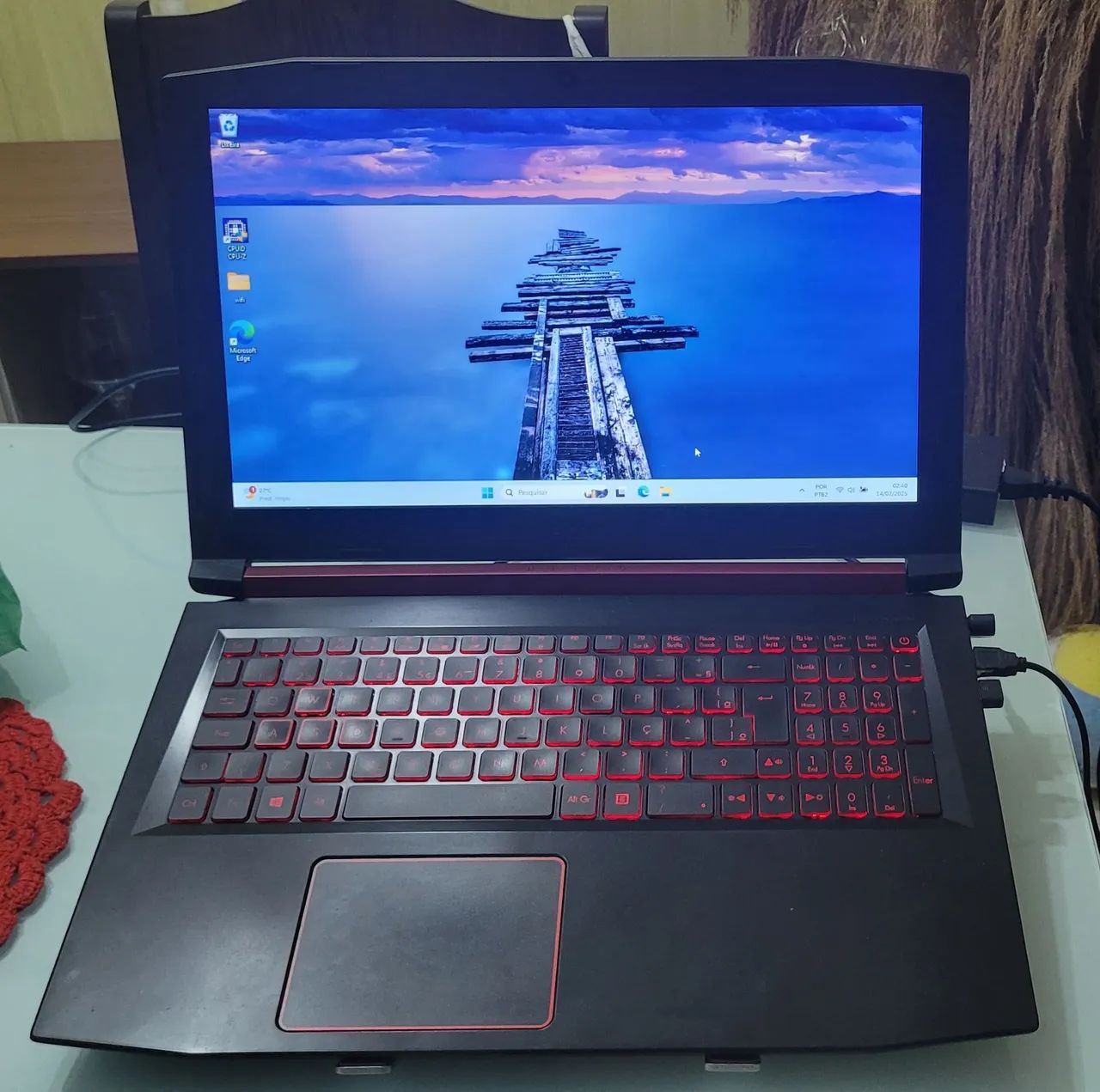 Notebook Acer Aspire A515-51 Gamer Nitro, leia - Foto 4