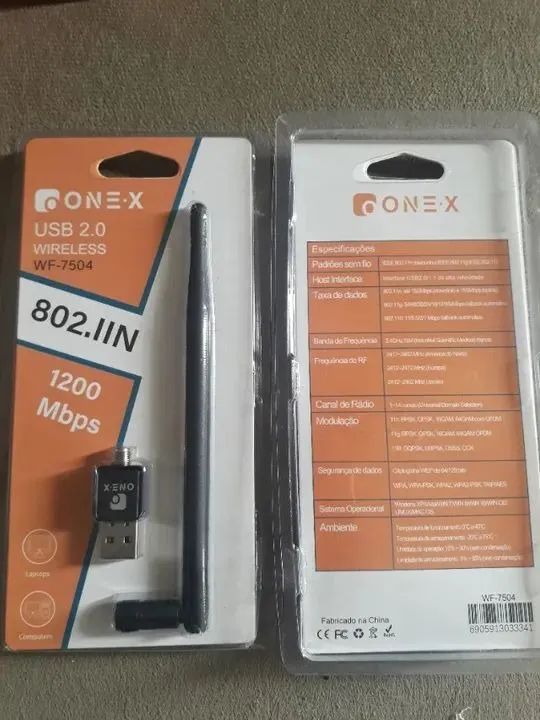 Adaptador WiFI sem fio usb