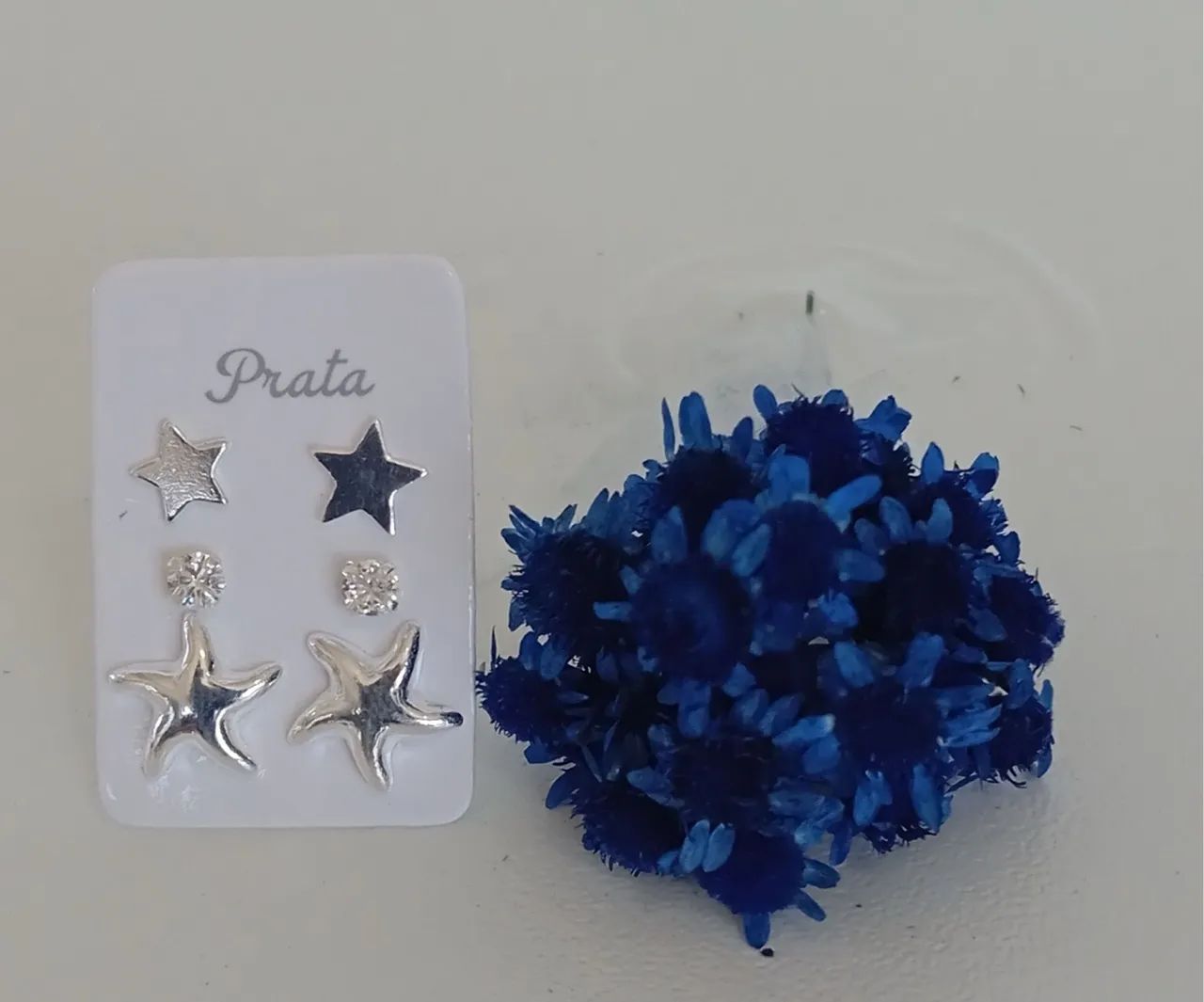 Trio de brincos prata 925 legítima diversos modelos  - Foto 4