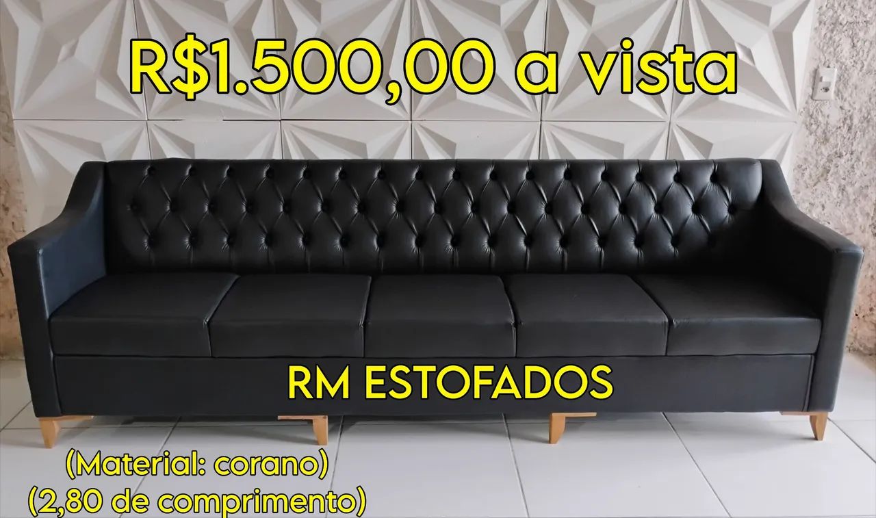 Sofá de espera captonê 