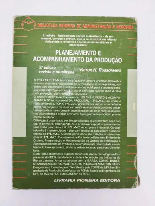 Planejamento e Acompanhamento da Produção - Foto 5