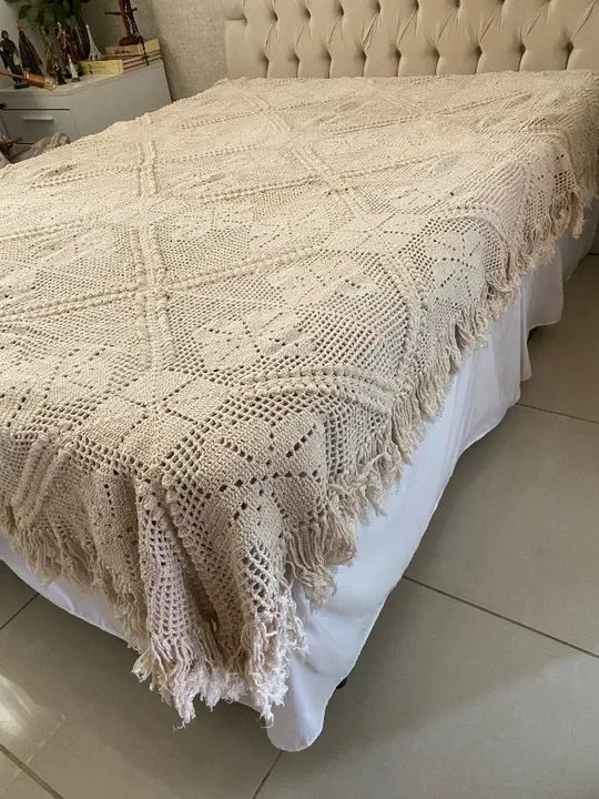 Colcha de crochê  - Foto 2