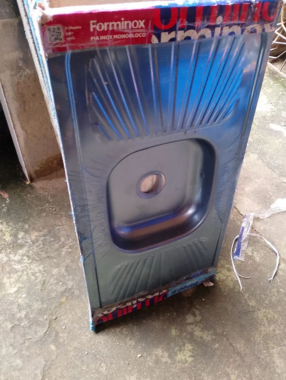 Cuba para cozinha Forminox inox monobloco