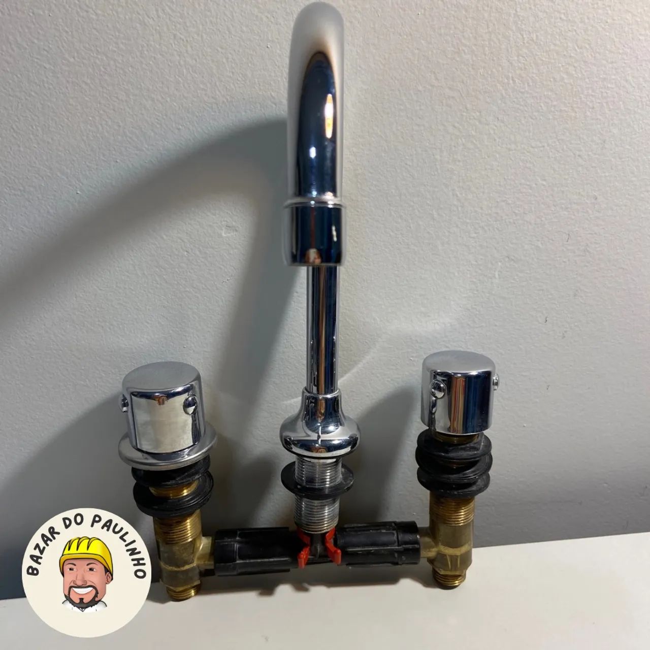 Torneira com misturador para bancada Fabrimar - Foto 3