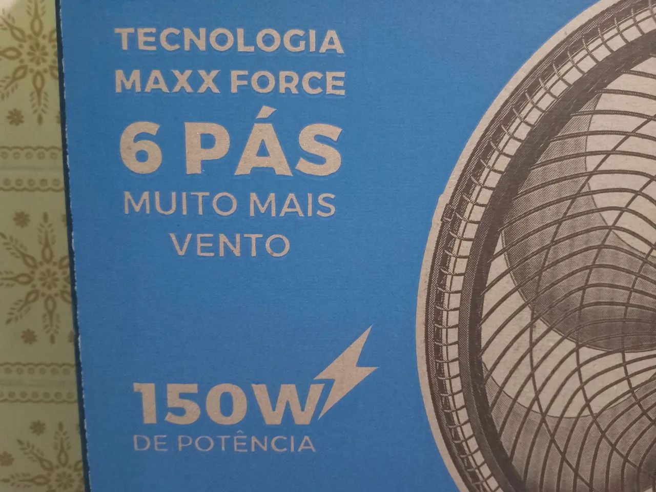 110v 40cm 150w aqui só ventilador novo  - Foto 3
