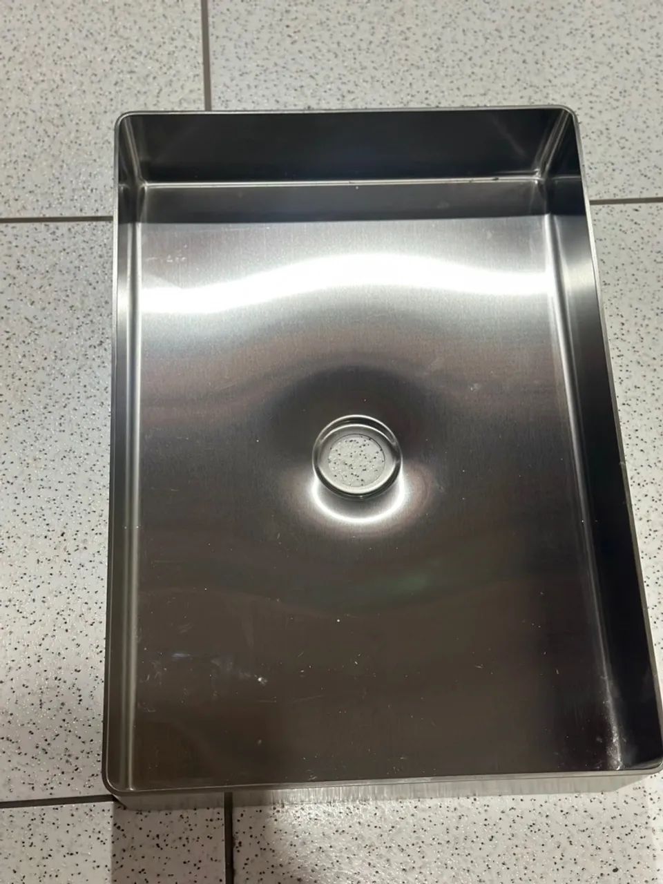 Cuba de aço inox 304 nova - SILVER - Foto 4