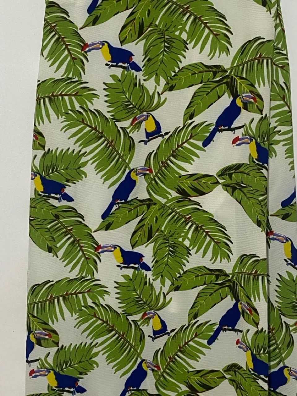 Vestido longo Tropical com Toucans - Foto 5